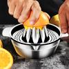 Manual Juicer for Citrus Lemon Orange Portable Stainless Steel Squeezer Handheld