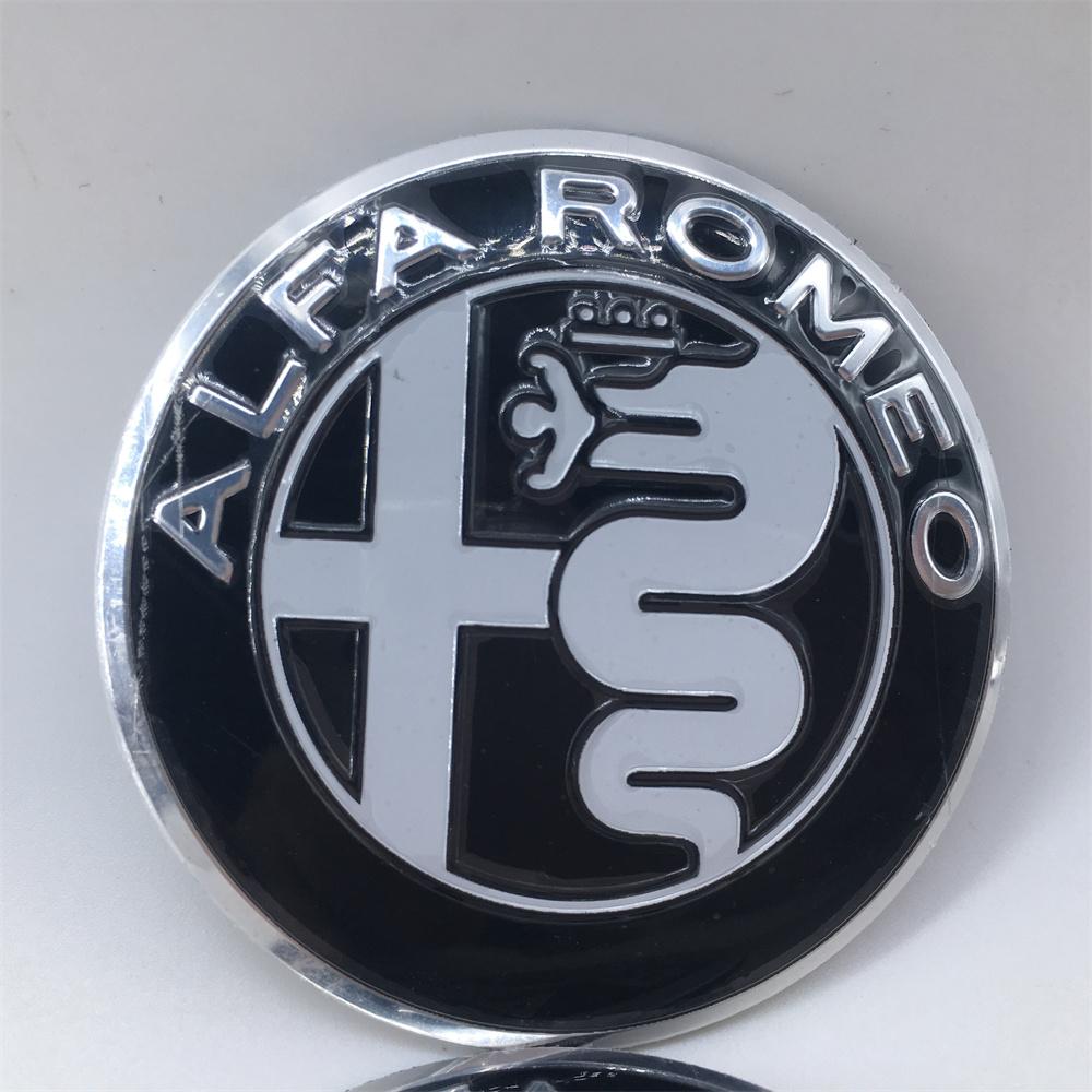 For Alfa Romeo 2026 Hot Sticker 1pcs 40mm 50mm 56mm 74mm For Alfa Romeo Giulietta GT 147 156 Car Front Grill Emblem Covers/Cente