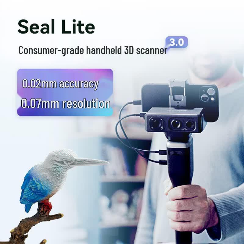 Seal Lite Ручной 3D-сканер высокой точности