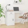 816784 vidaXL White Desk 100x49x75 Cm Engineered Wood