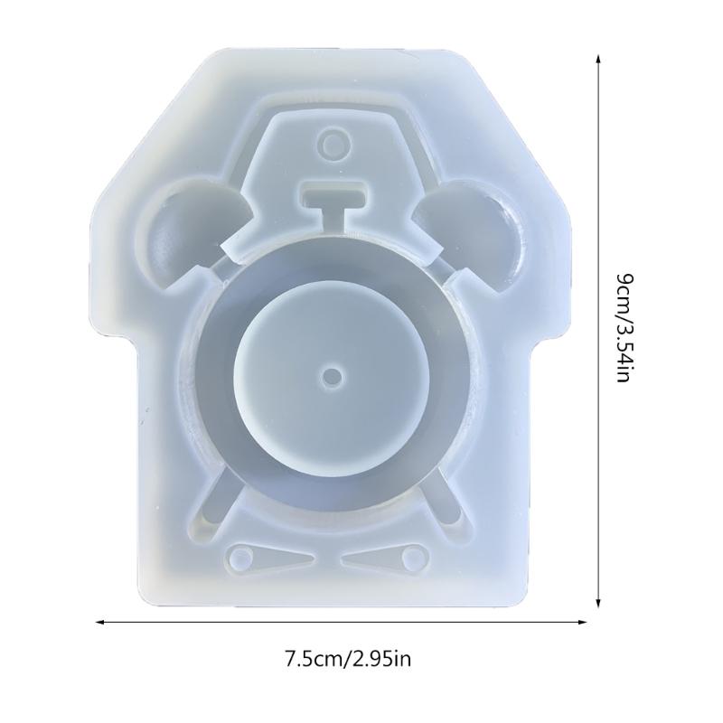Quicksand силиконовая смола форма будильник эпоксидная смола литейная форма для изготовления ювелирных изделий, ремесла, кулонов, брелоков, домашнего декора