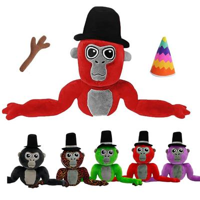 Новейшая плюшевая игрушка Gorilla Tag Monke, куклы, милые мультяшные животные, мягкая игрушка, подарок на день рождения, Рождество для детей