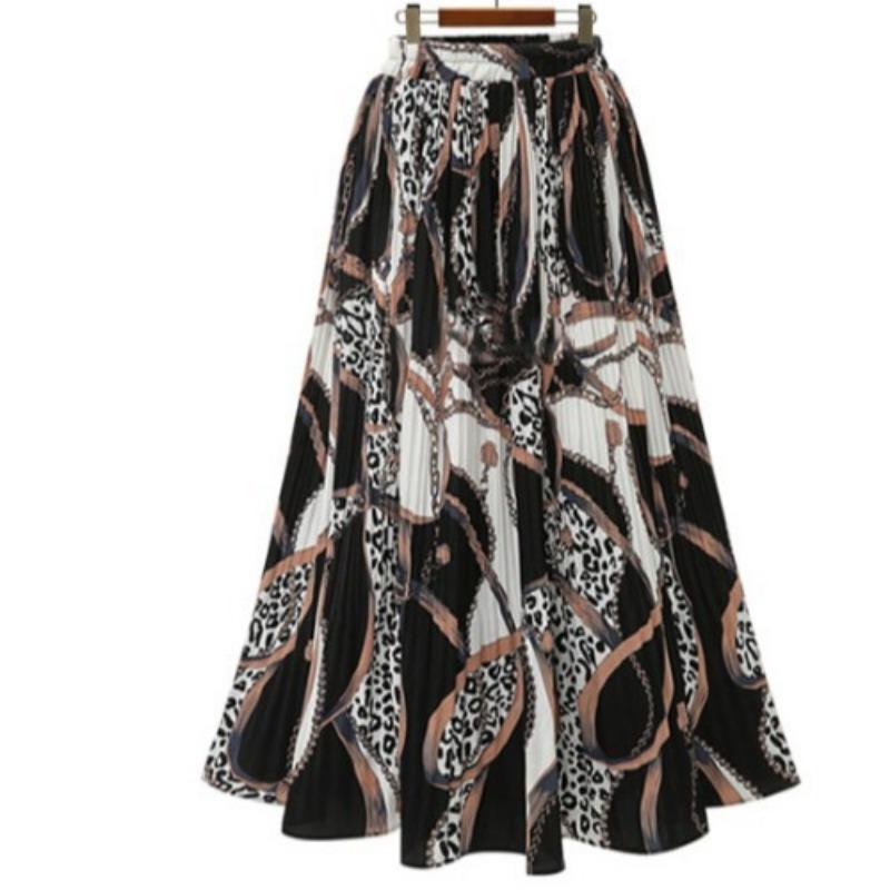 Летняя юбка в богемном стиле в стиле хиппи, повседневная юбка-сарафана-трансформер, юбка длиной ниже колена с высокой талией, женские длинные юбки трапециевидной формы, юбки с эластичной резинкой на талии