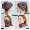 Windproof And Warm Autumn And Winter Scarf Hat Neck Protector Versatile And Multifunctional Head Cover Face Mask Women'S Hat