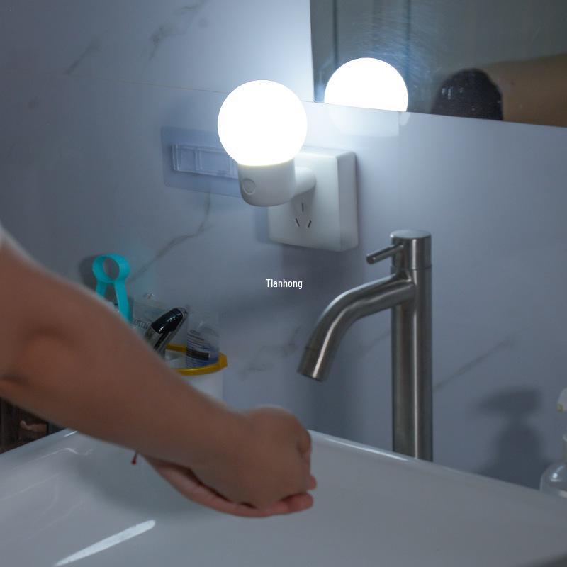 Voice-Activated Night Light for Elderly: Automatic Sound & Light Control for Bathroom, Hallway, and Toilet