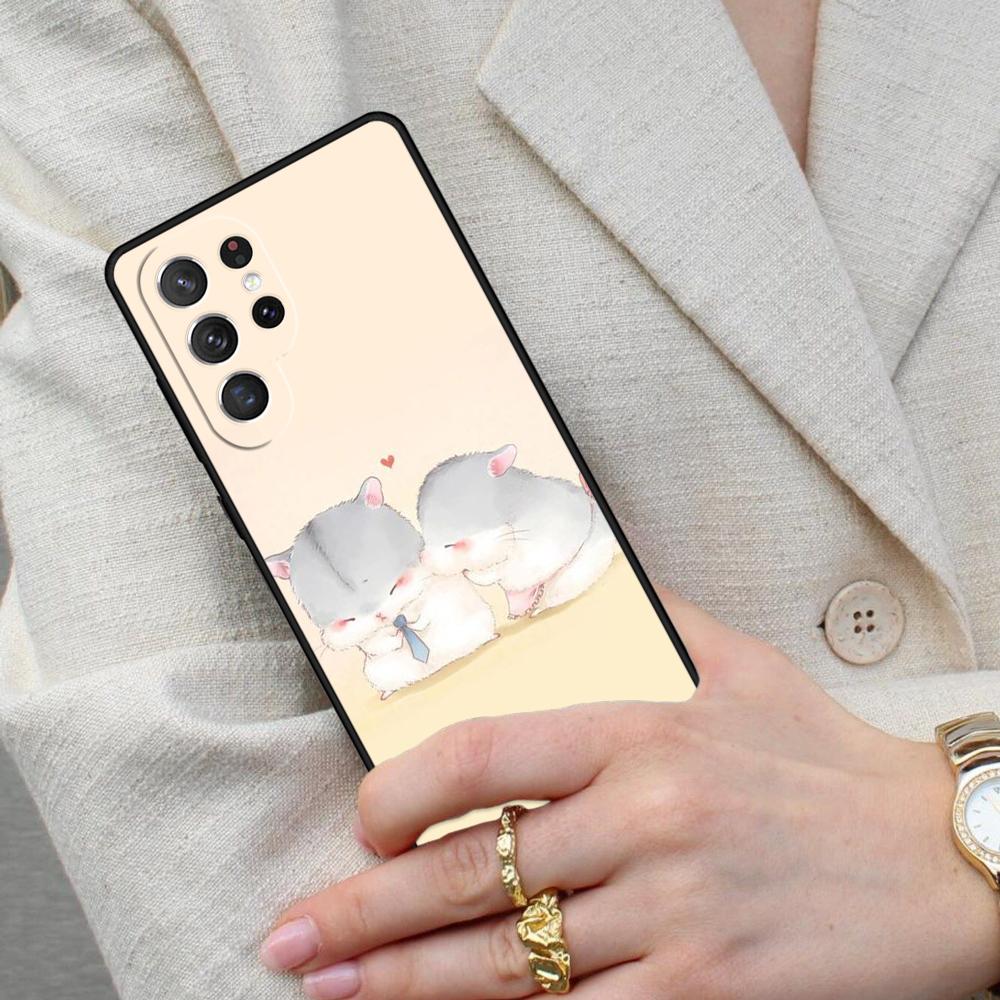 Guinea Pig Hamster Collage Cell Phone Case for Samsung Galaxy S26 Ultra S25 S24 S23 S22 S21 S20 Note10 Cover
