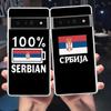 Флаг Сербии для Google Pixel 8 7 6 Pro 6A 5 4 5A 4A 3A XL 5G чехол для телефона силиконовый противоударный мягкий прозрачный чехол из ТПУ Fundas