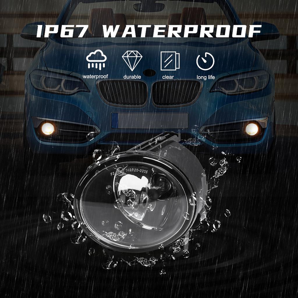 63177839865 63177839866 For BMW E92 E93 F07 F10 F22 F23 M3 M5 2 3 5 Series Fog Lights Day Lamp Led Halogen Wateproof