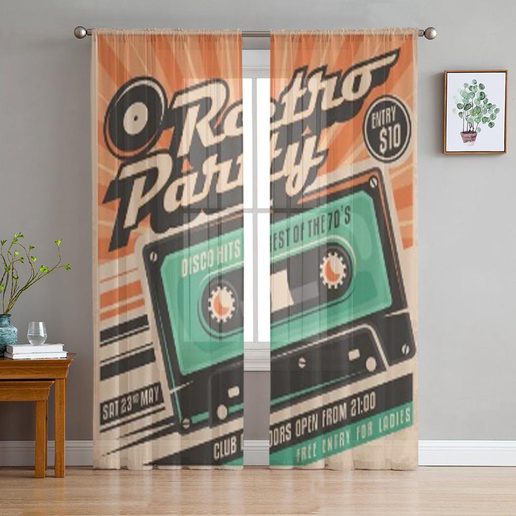 Синий Серый Абстрактная Художественная Текстура Вуаль Прозрачные Шторы Гостиная Окно Шифон Тюль Шторы Кухня Спальня Шторы Домашний Декор