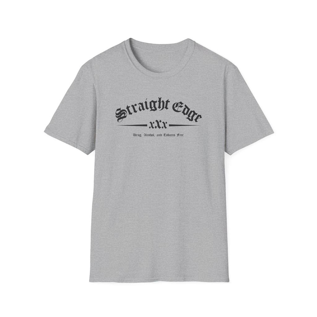 Футболка Straight Edge, Хардкор Панк Dare xXx sXe Трезвый Чистый AA NA Рок