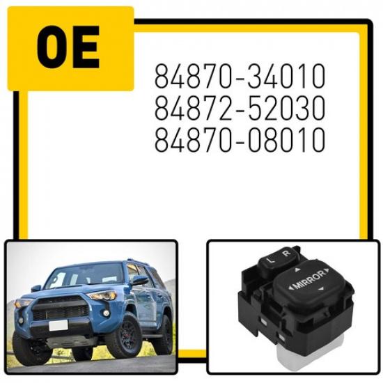Power Control Mirror Switch For Toyota 2010-18 4Runner 09-13 Corolla 01-12 RAV4