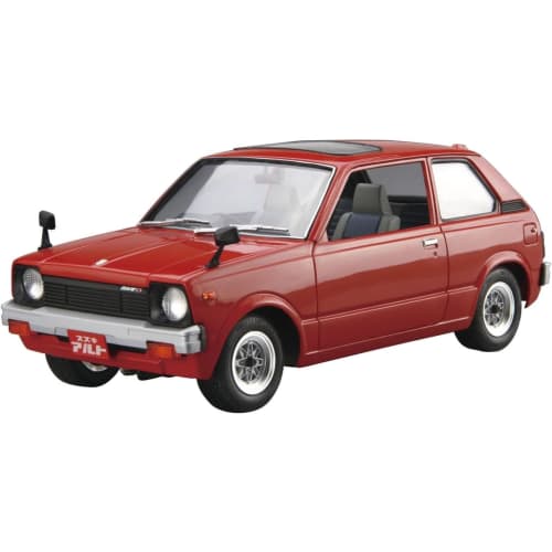 Aoshima Bunka Kyozai 1/20 The Model Car Series No. 127 Suzuki SS30V Alto/SS20 Cervo '79 Plastic Model Car (Automobile)