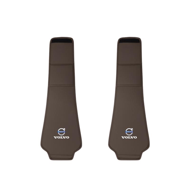 Car Leather Headrest Cover Seat Pillow Protective Set For Volvo V70 S90 XC40 S80 V90 EX90 EM90 C40 V60 V40 XC90 S60 C30 XC60 V50