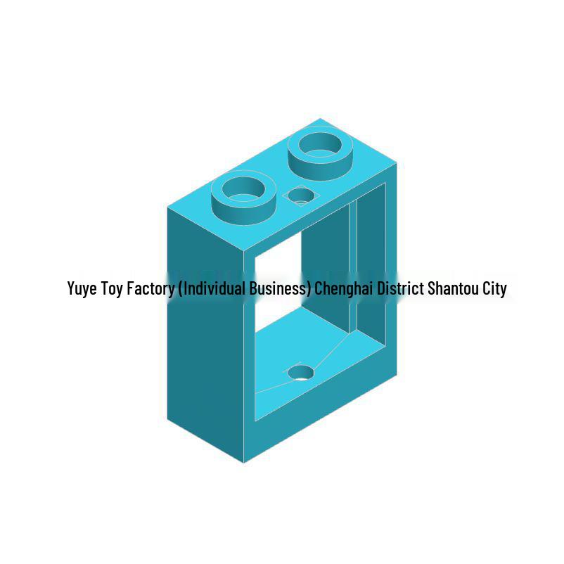 1x2x3 Window Frame Bricks for 60592 Compatibility - DIY MOC Building Parts