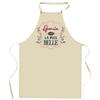 Tablier de cuisine - Djamila la plus belle - Impression Bretonne - Coton épais - Lavable 40°C