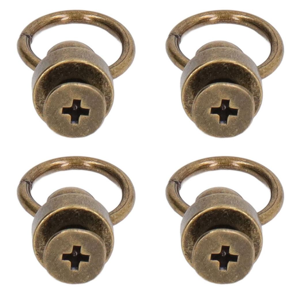 200 комплектов 9 мм латунных заклепок, гвоздиков для сумочек, больших колец, пуговиц, заклепок для самостоятельного изготовления одежды