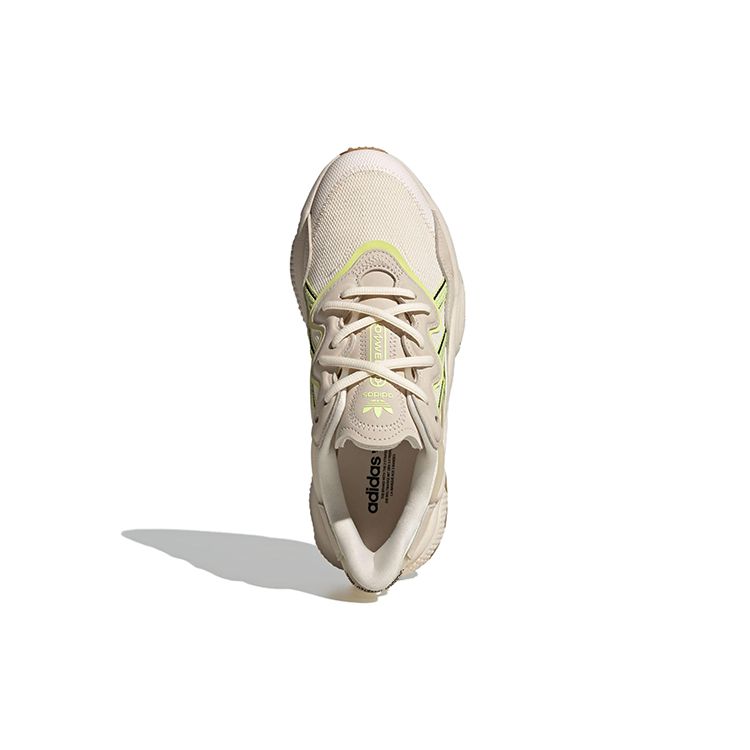 adidas Ozweego Wonder White Pulse Yellow женские кроссовки Cream Core-Black IE7097