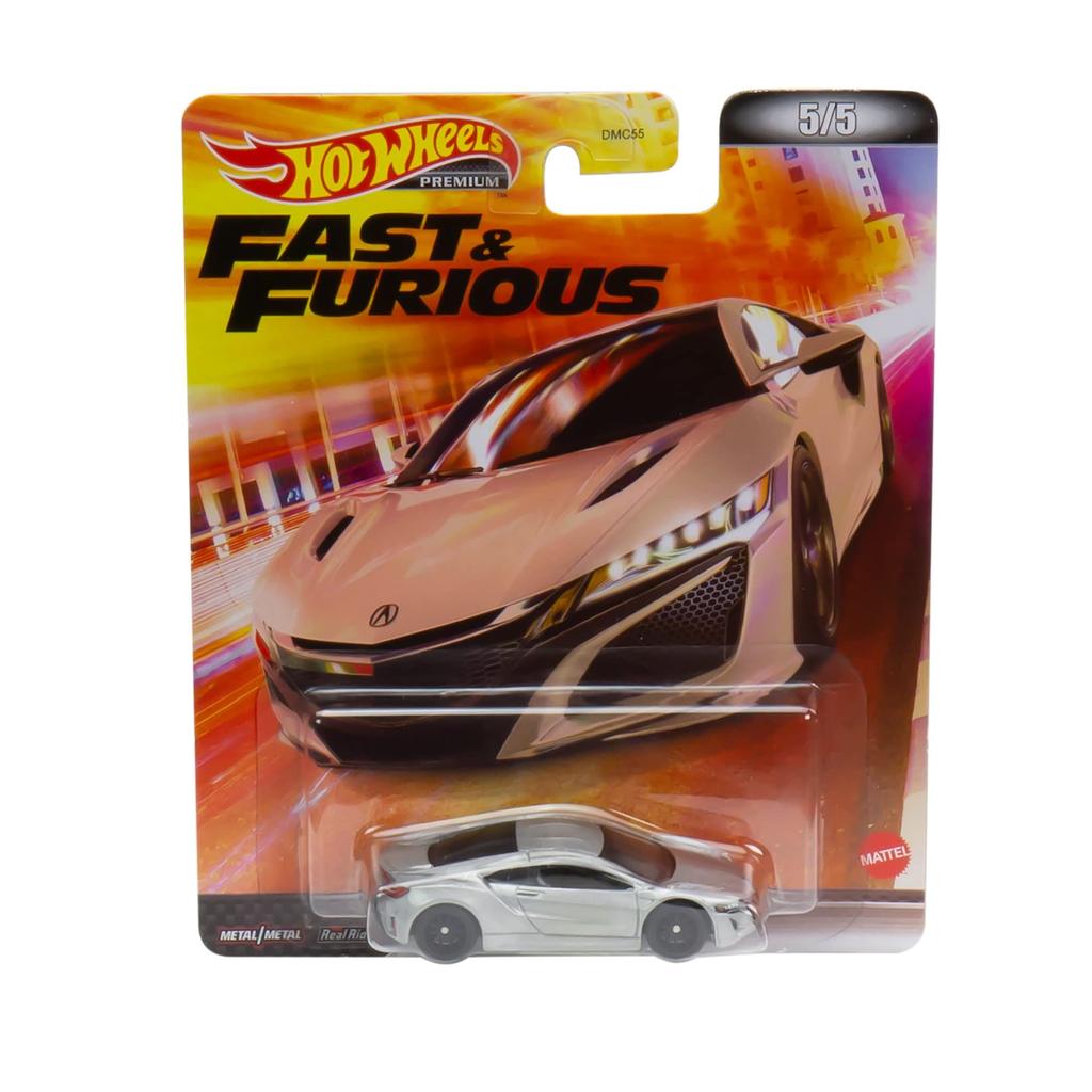 Hot Wheels Retro Entertainment Fast & Furious '17 Acura NSX [Ages 3 and Up] HCP30