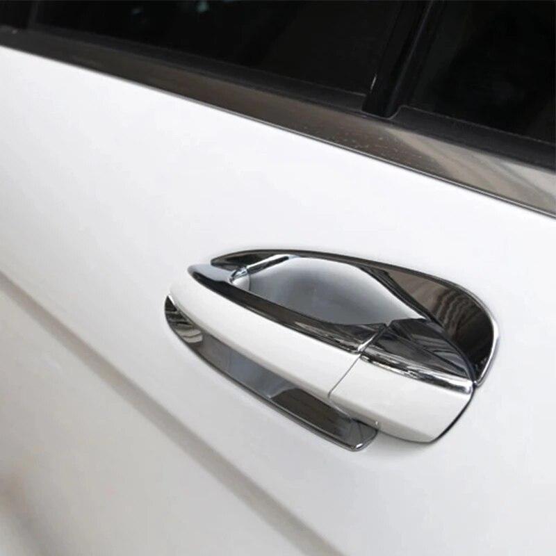 For Mercedes Benz GLK/GL/ML/C Class W204 X204 ABS Chrome Car Door Handle Trim Door Bowl Decoration Car Styling Car Accessories