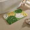 Plush Velvet Bath Mat Non-Slip Absorbent Floor Rug Bathroom Doorway Bedroom Living Room 40x60cm 50x80cm