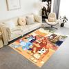 Dogs Refrigerator Adventure Area Rug Design for Game Room Outdoor Bedrooms Dormitory Anti-slip Rug Decorate Offices
