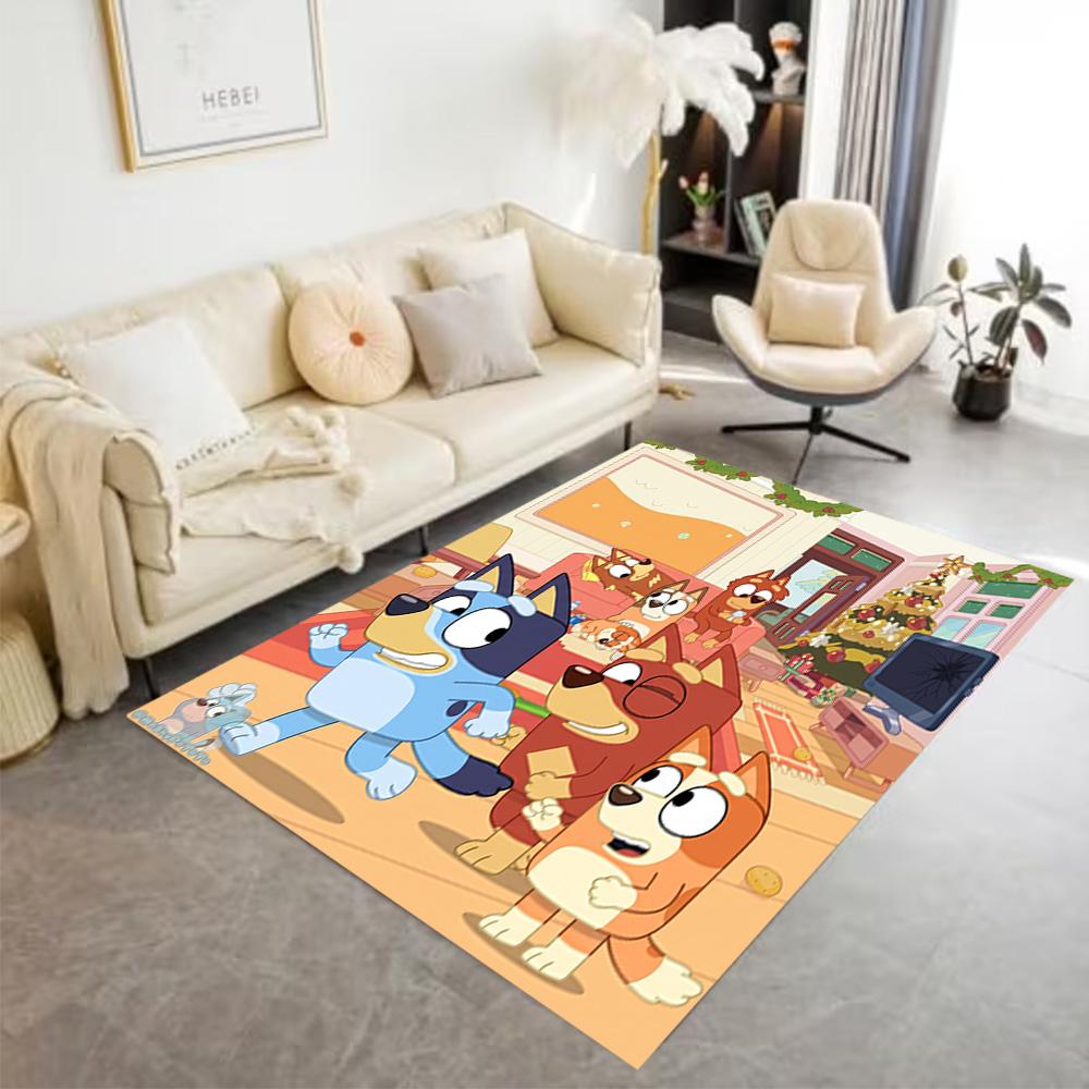 Dogs Refrigerator Adventure Area Rug Design for Game Room Outdoor Bedrooms Dormitory Anti-slip Rug Decorate Offices