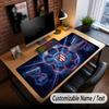 Large Mouse Pad Atletico Madrid FC Print Custom Name Text Desk Mat for Office Gaming