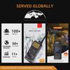Buxun ZL40 High-Power 4G Global Walkie-Talkie with 5000 Km Range and Wireless Positioning