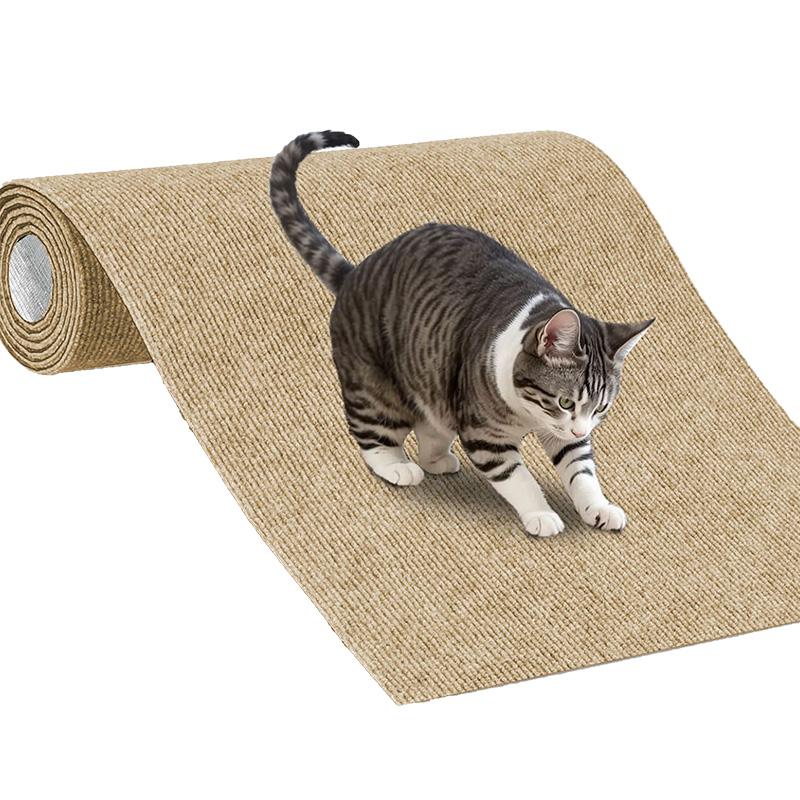 1PC Cat Scratching Mat Wall Cat Scratching Post Carpet Couch Corner Self-adhesive Sofa Anti Cat Scratch Indoor Protector