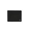 Daks Slim Wallet Black Imported Leather Interior Check Point Dbwa4f854bk