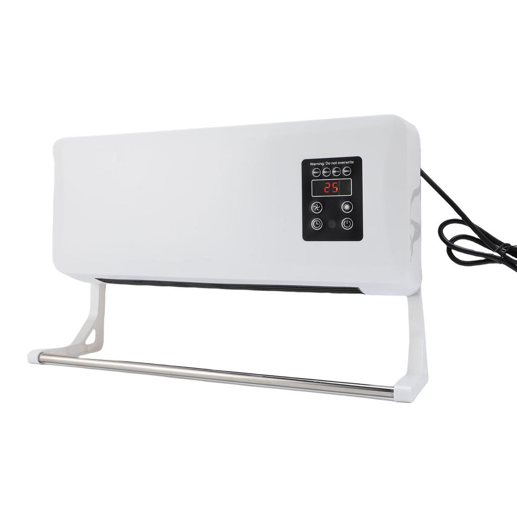 Wall Mounted Air Conditioner Easy To Operate Low Noise Portable Efficient Space Saving Wall Hanging Heater Cooler for Bathroom