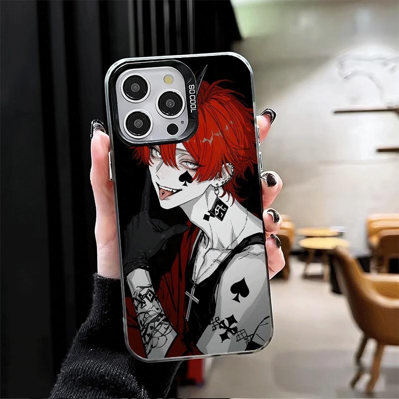 Чехол для телефона в аниме-стиле «Злой Плохой Парень» для iPhone 15 16 17 Pro Max 17Air 16E 14 Plus 13 12 Mini, противоударная задняя крышка