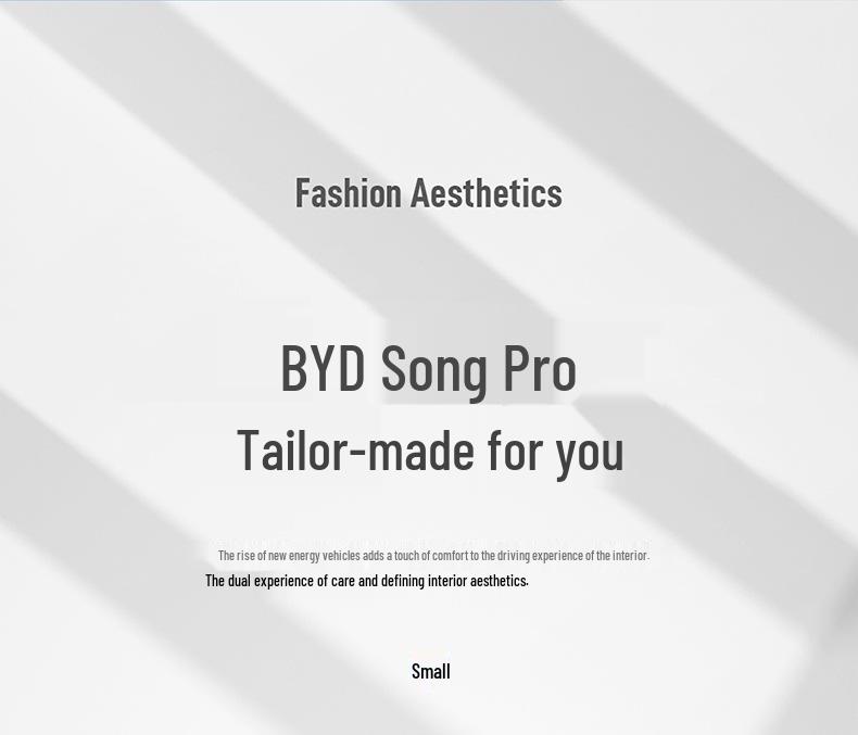 BYD Song PRO dm-i Universal Leather Car Seat Cushion: Four-Season Full Coverage