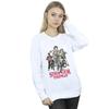 Netflix Womens/Ladies Stranger Things Retro Bikers Sweatshirt