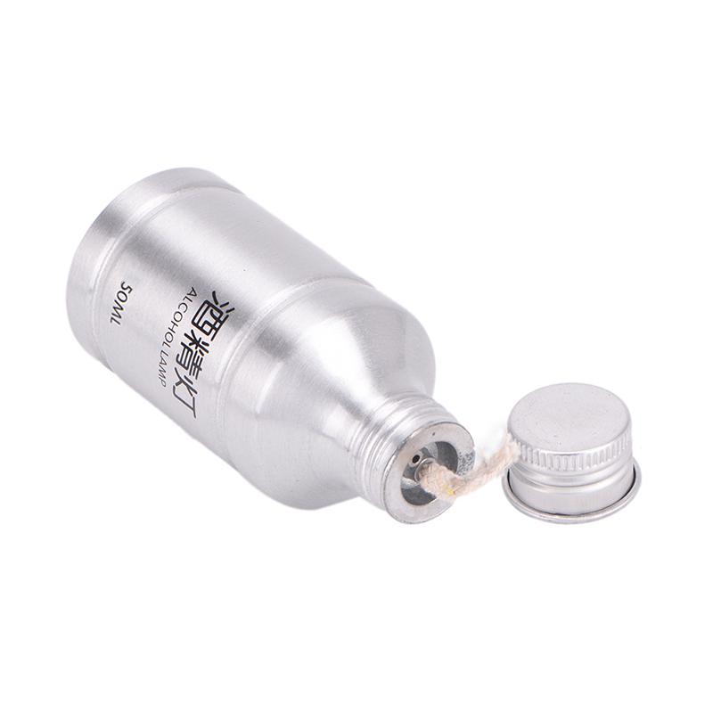 1Pc Portable Metal Lamp Alcohol Liquid Stoves For Outdoor Survival Camping