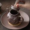 Каменная Шахта Ручная Работа Чайник Домашний Одиночный Горшок Китайская Грубая Керамика С Фильтром Кунг-фу Чайный Набор Маленький Чайник