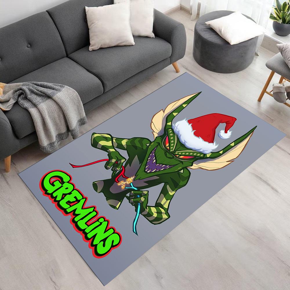 Gremlins Floor Mat Perfect for Dormitory Outdoor Hallway Entryway Antislip Carpet Decorate Offices Best for Christmas