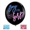1PC36-дюймовый бумажный шар для раскрытия пола мальчика или девочки