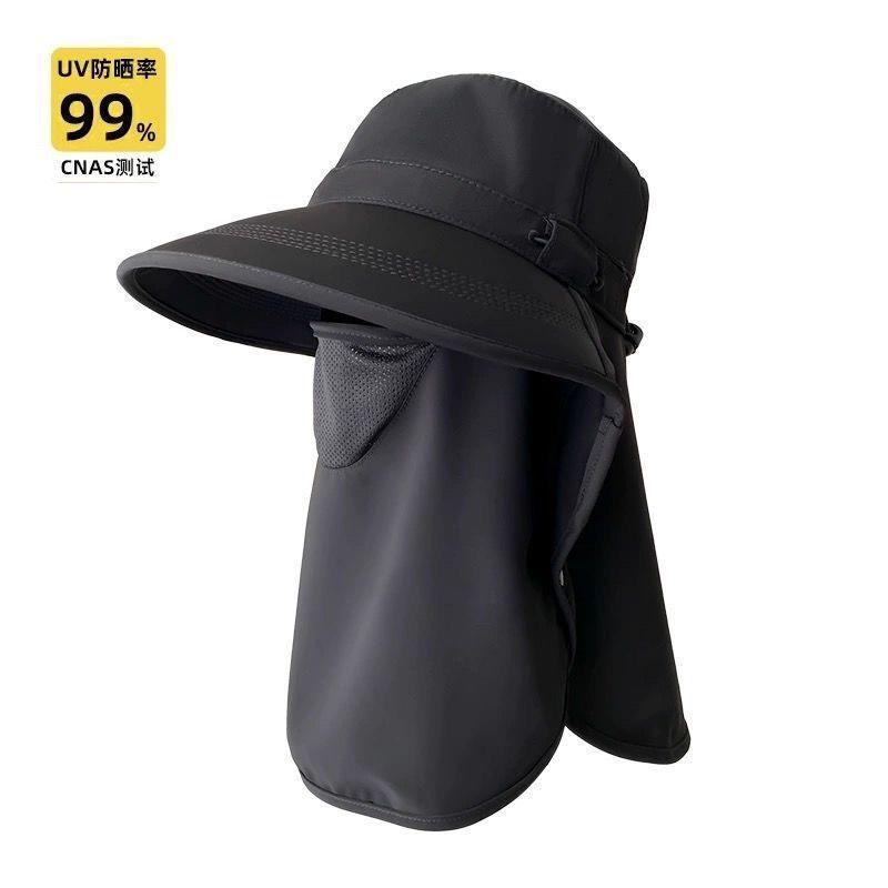 Wide Brim Sun Hat Full Face Neck Coverage Breathable for Women Outdoor Beach Hiking