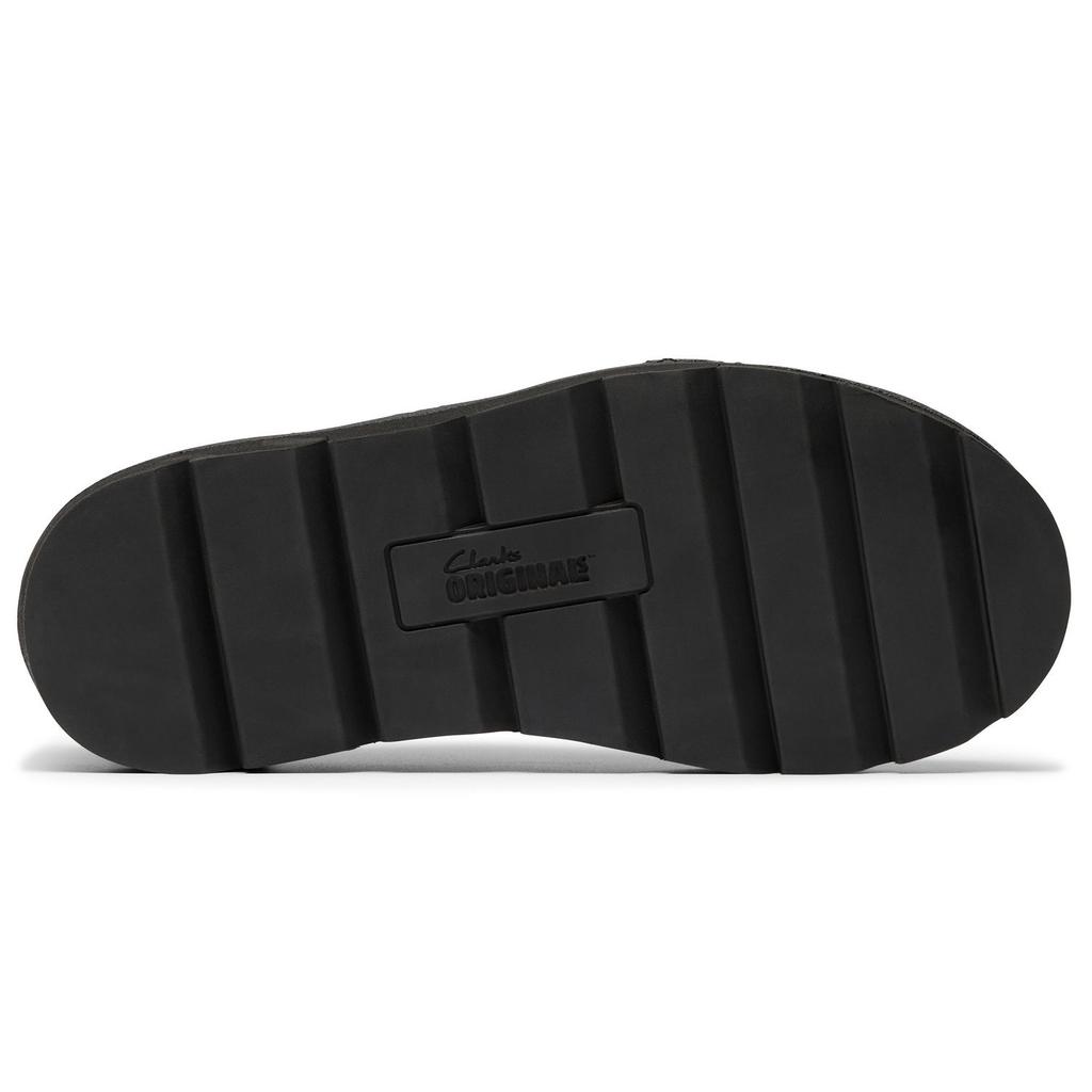 Clarks Originals Meare Walla Простые Удобные Повседневная Обувь Мужская Обувь Черный 261837617