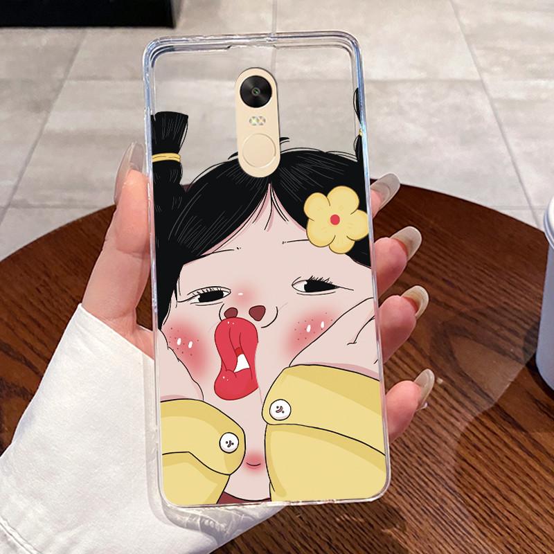 Чехол для Xiaomi Redmi Note 4 Note 4x Capa Coque Прозрачный Силиконовый Желе Мягкий ТПУ Задняя Крышка Милый Кролик Кошка Динозавр Чехол для Телефона