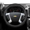Подходит для Chevrolet Ультратонкая Дышащая Кожаная Накладка на Руль Подходит для Celze Spark Captiva Orlando Lacetti Equinox Malibu Monza Expre