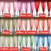 30% Shading Sheer Curtains for Living Room Window Transparent Voile Tulle Curtain Colourful Wedding Drapes Home Decor High Quality