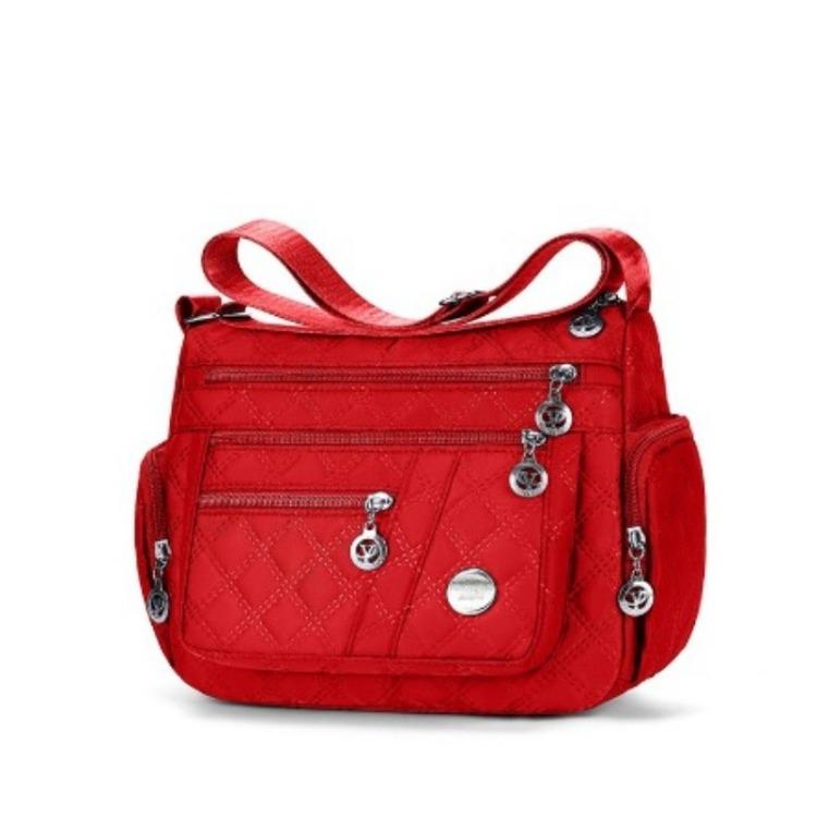 Сумка через плечо, большая вместимость, женская сумка для мам среднего возраста, дорожная сумка из ткани Оксфорд, нейлоновая сумка через плечо