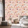 Sweets wallpaper in pastel colors for living room and bedroom 50x1000