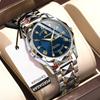 New Top Brand Luxury Man Wristwatch Waterproof Luminous Date Week Men Watches Stainless Steel Quartz Men's Watch Male