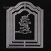 Hollow Frame Embossing Cutting Die Craft Stencil DIY Cards Scrapbook Mold Decor