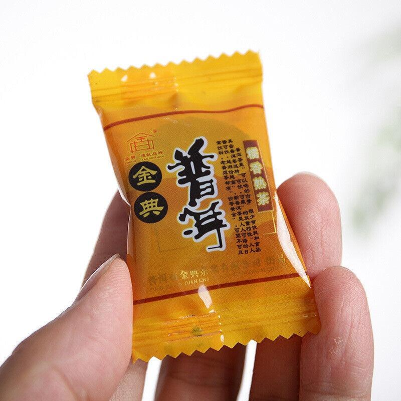 500 г чая пуэр провинции Юньнань, золотой классический клейкий ароматный чай туо, приготовленный чай