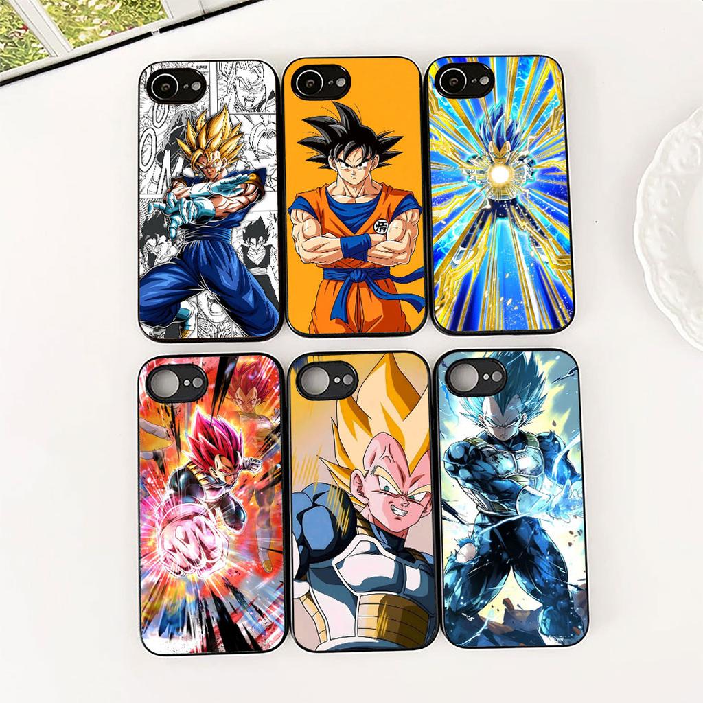 Cover for Apple iPhone 17 Pro XS Max Air 6 7 8 Plus 5 + SE 2022 SE2 16E 8+ Casing Phone Case Cartoon Dragon Gokus Ball Vegeta