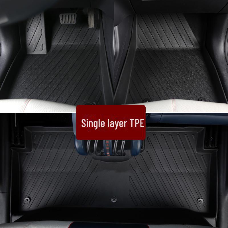 Tesla Model 3 TPE Коврик для пола и багажника - Аксессуары для модификации интерьера